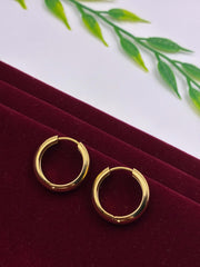 Western Golden Hoop Earring