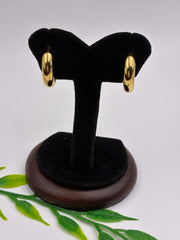 Western Golden Hoop Earring