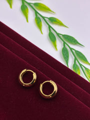 Western Golden Tiny Hoop Earring