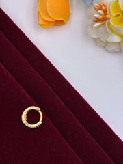 CZ tiny circular Nose Ring
