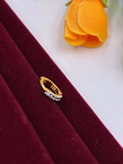 CZ tiny circular Nose Ring