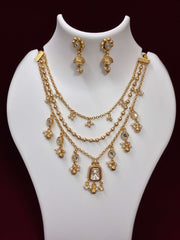 Antique Layered Necklace Set