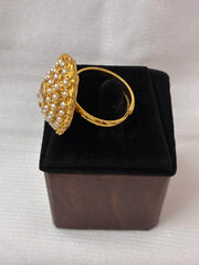 Antique Traditional Moti Finger Ring