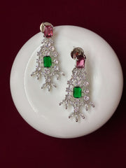 CZ Designer Multi Colour Necklace Set