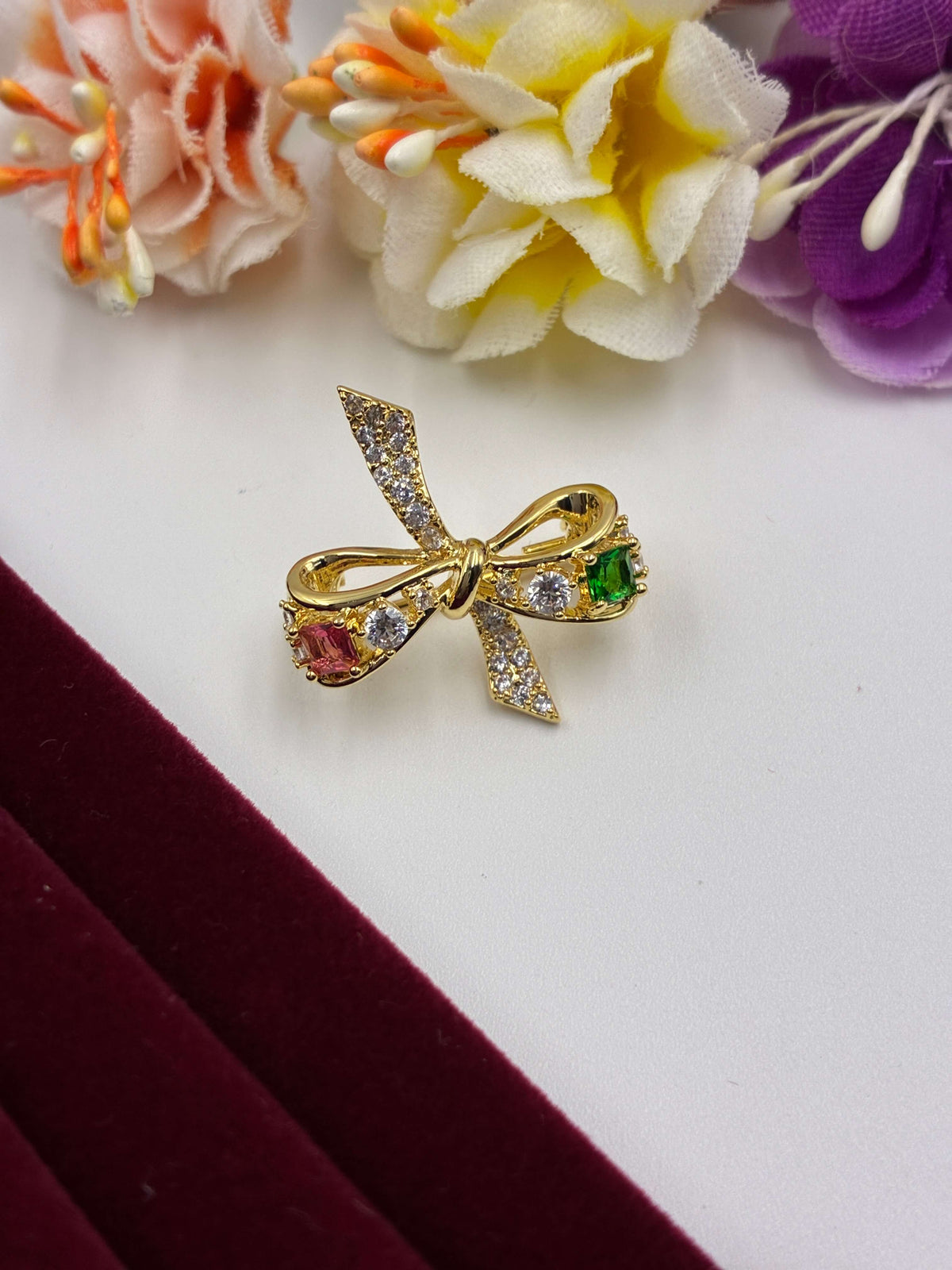 Bow Design Brooch