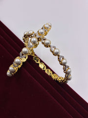 CZ Pearl designer Bangle