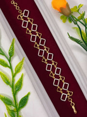 CZ Delicate Geometric Bracelet