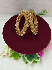 Antique Pacheli Style Openable Bangle