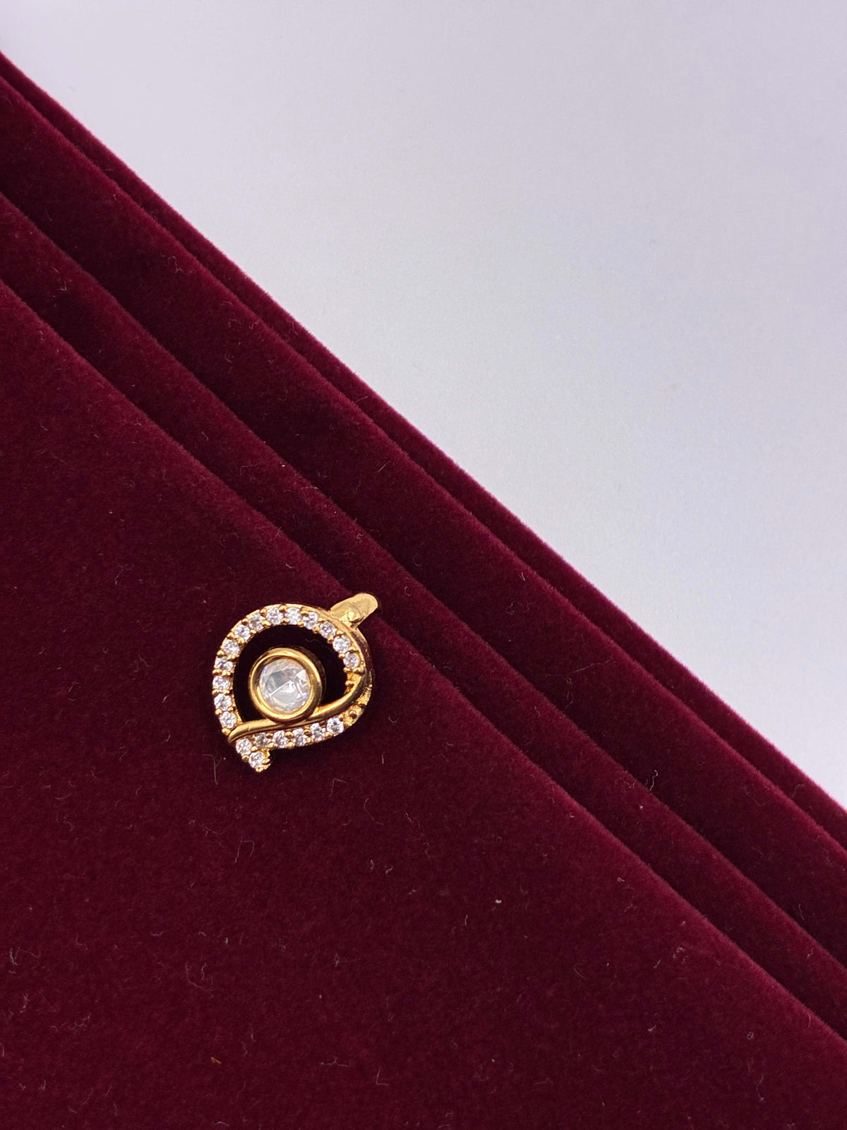 Kundan Amiya Designer Nose Ring