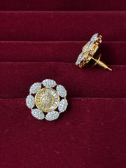 CZ Brilliant Designer round Stud
