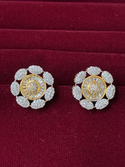 CZ Brilliant Designer round Stud