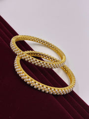 Pearl traditional broad Bangle