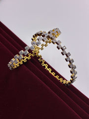 CZ Alternate Luxe Line Bangle