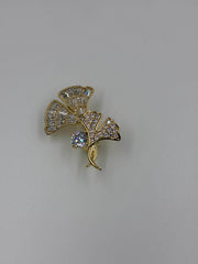 Floral Butterfly Brooch