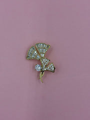 Floral Butterfly Brooch