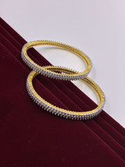 CZ sparkle two line Bangle