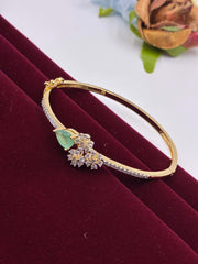 CZ Princess Mint Green Openable Kada