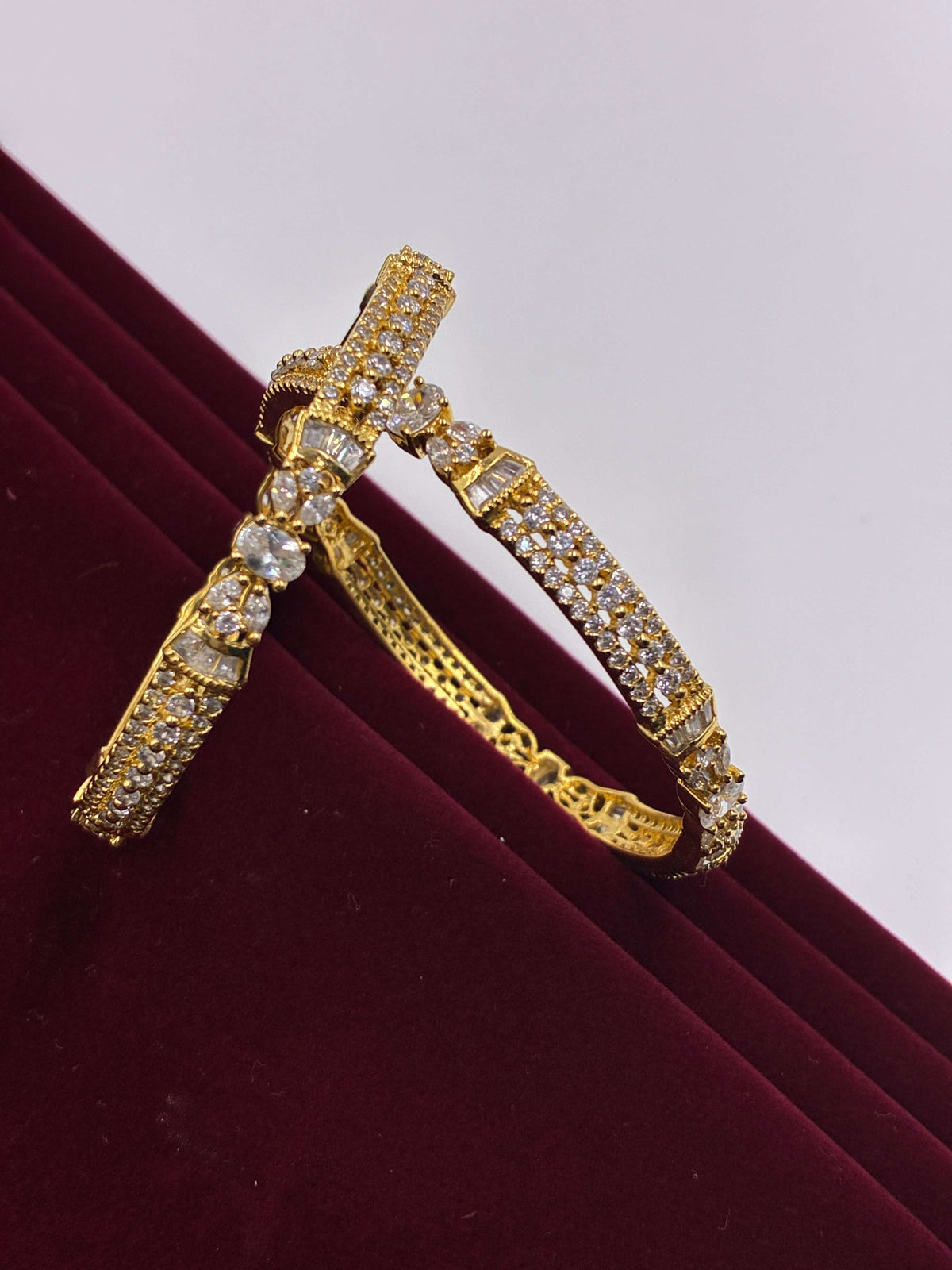 CZ Pretty Princess Designer Bangle