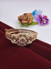 Kundan Beads Royale Openable Kada