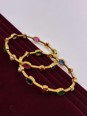 Antique Multicoloured Designer Bangle