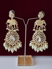 Indo Western Ethnic Elephant Earring