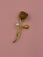 Rose Flower Brooch