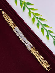 CZ Broad Glorious Bracelet