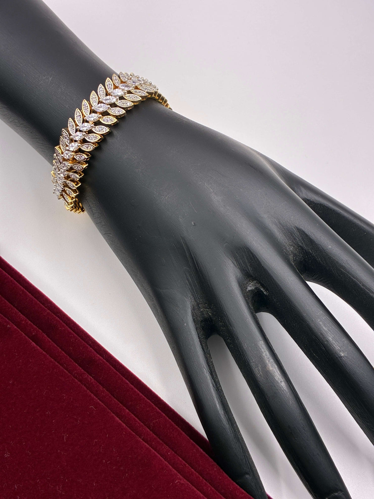 CZ Broad Glorious Bracelet