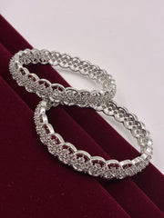 CZ Silver Glory Bangle