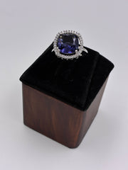 CZ Lavender All time Finger Ring