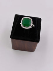 CZ Emerald All time Finger Ring