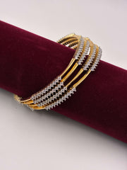 CZ Slim Sequence Bangle