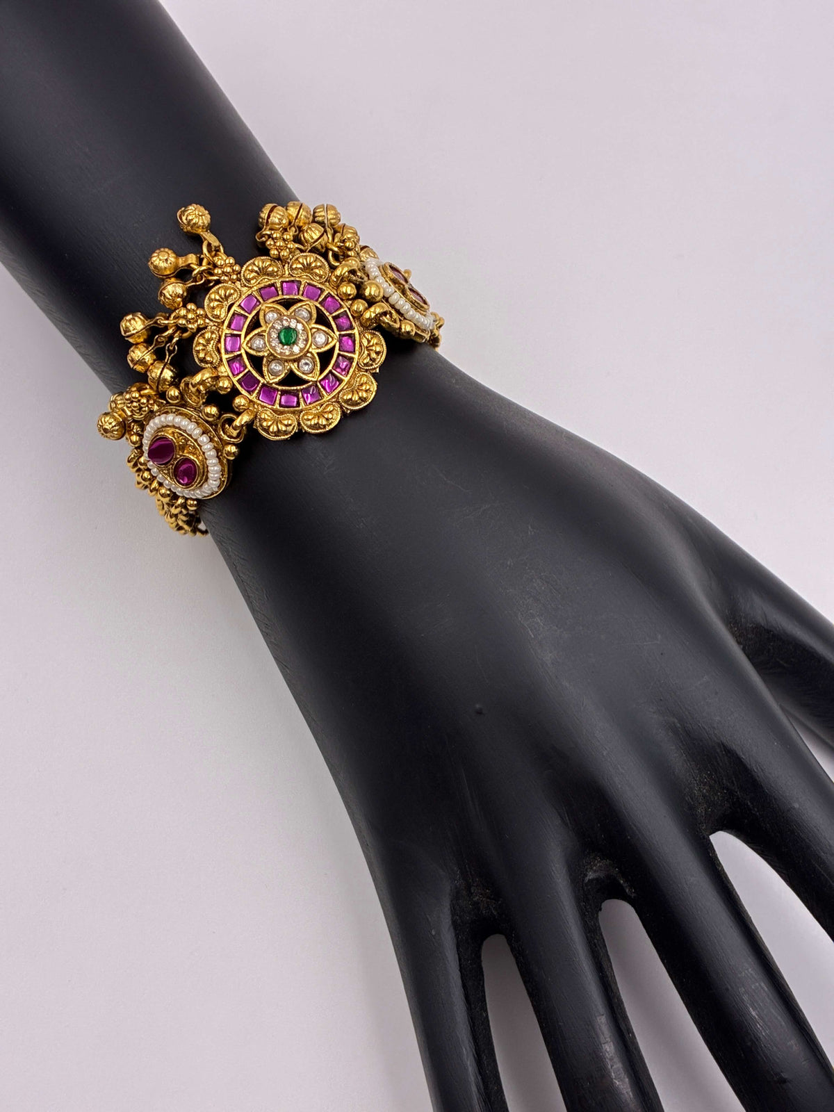 Antique Ruby Green Exquisite Bracelet