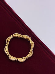 CZ Two tone Gajra Design Bracelet