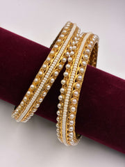 Antique Broad Moti Bangle