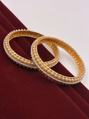 Antique Broad Moti Bangle
