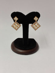 Kundan studded Drop Earring