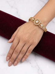 Kundan Elite Designer Openable Kada