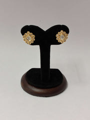 Kundan White Classic Stud Earring