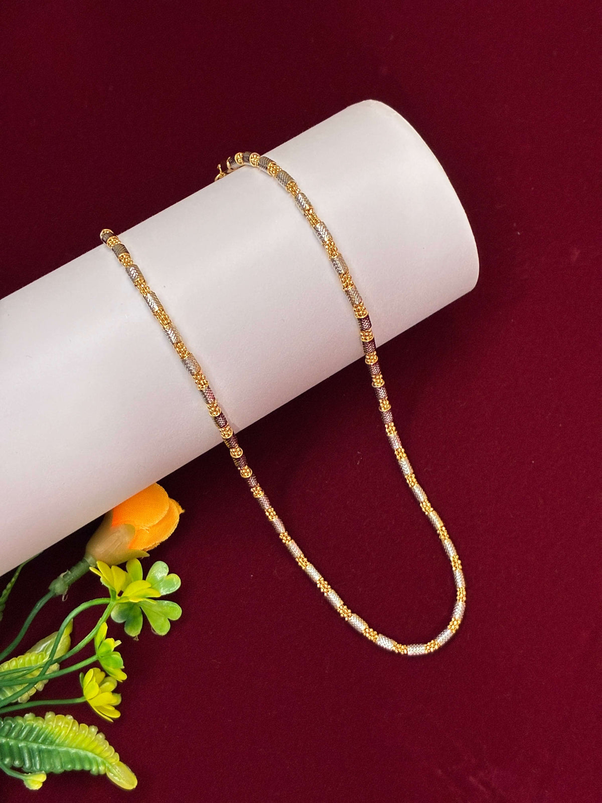 Beautiful designer two tone chain