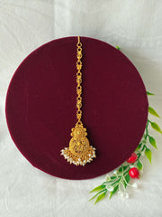 Antique Artistic Pearl Drop Mang Tika