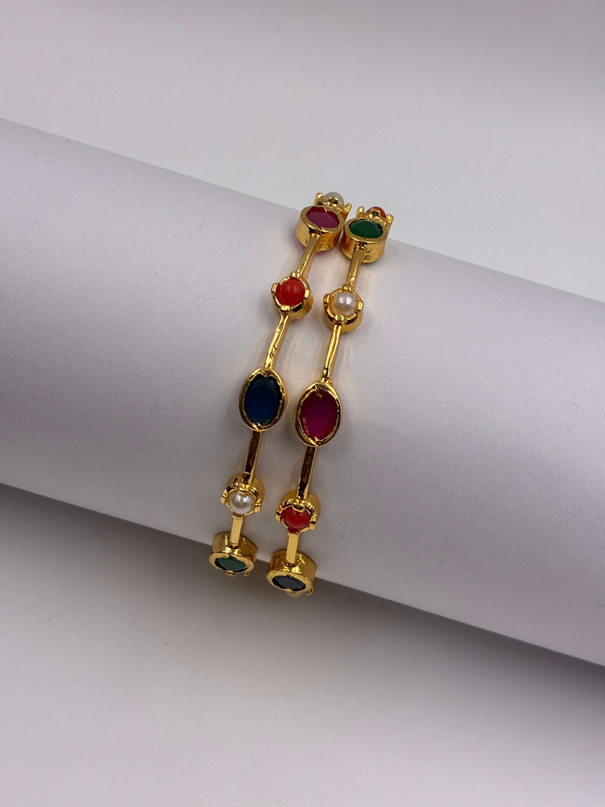 Antique Multicoloured Designer Bangle
