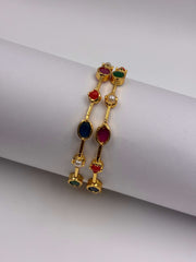 Antique Multicoloured Designer Bangle