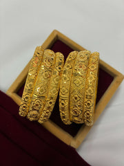 Traditional Gold Plated Bangle set