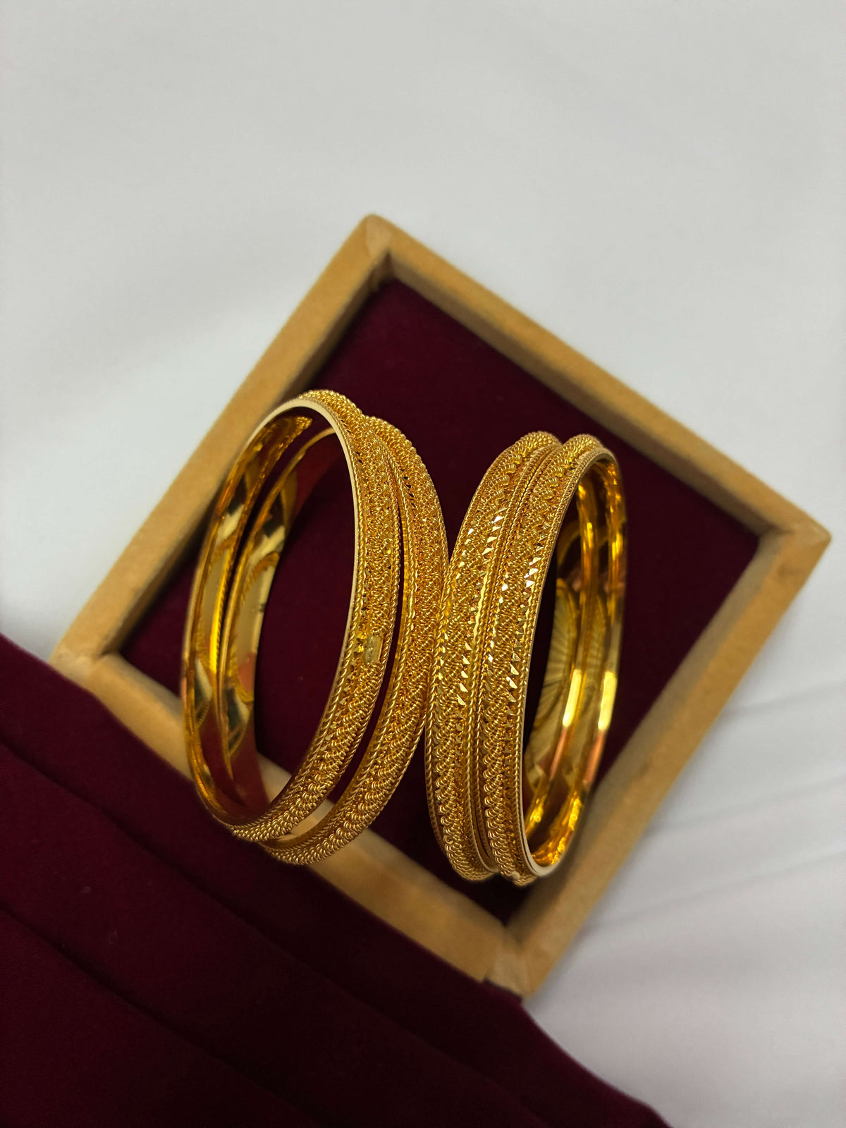 Indian Ethnic Bangle with Gold Plating