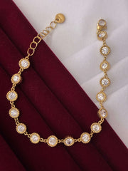 Western Golden Circle Sequence Bracelet