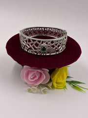 CZ Openable Geometric Pattern Kada