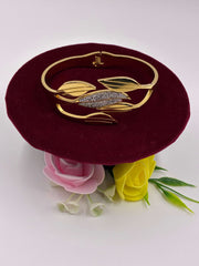 Western Openable open leaves Kada