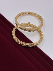 Kundan Radiant openable Bangle