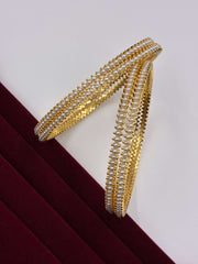 Traditional Ethnic Single Line Pearl Bangle